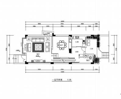 某样板房住宅装修图