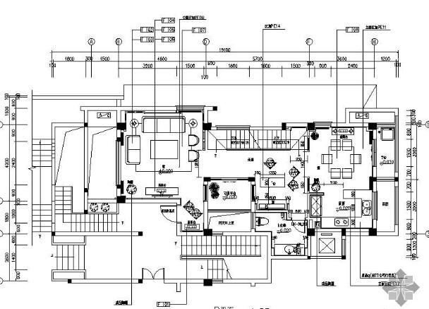 福建样板间商业别墅施工图