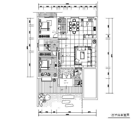 178㎡现代风复式装修图