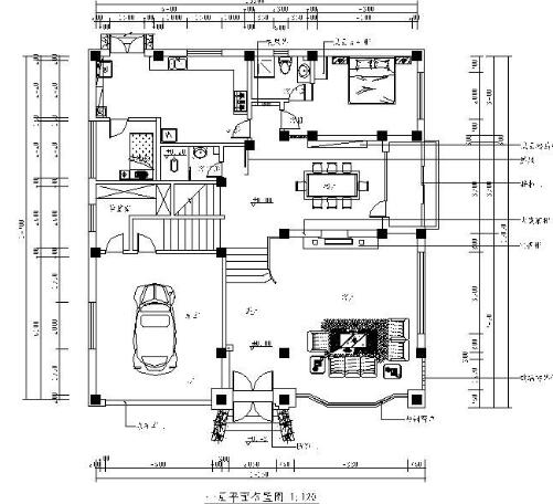 新古典商业别墅设计装修图(有实景)