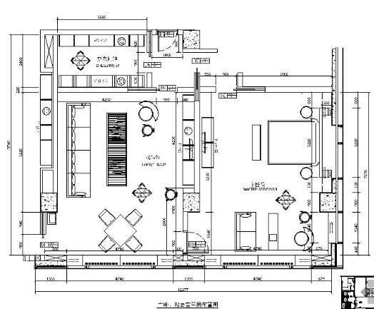 北京酒店公寓施工图