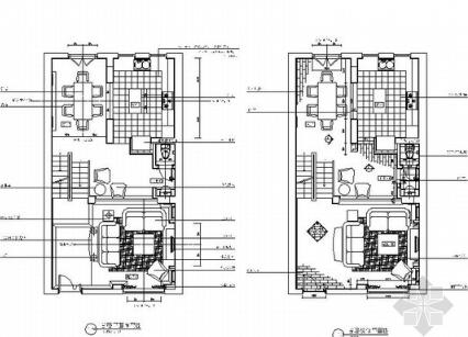 古典风三层商业别墅室内装修图（有效果）