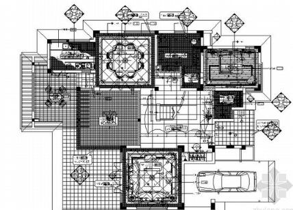 海南名师摩洛哥风格双层商业别墅装修图