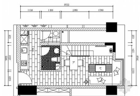 62平米小户型样板房施工图