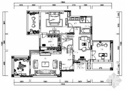 深圳异域豪华国际公馆施工图（有效果）