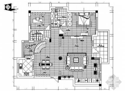 宁波现代风古典双层商业别墅室内装修图（有效果）