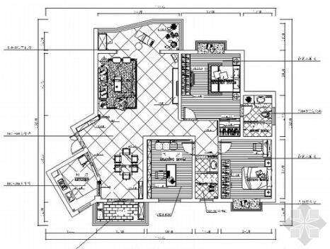 常德美景小区现代风风格两居室装修图（有效果图）