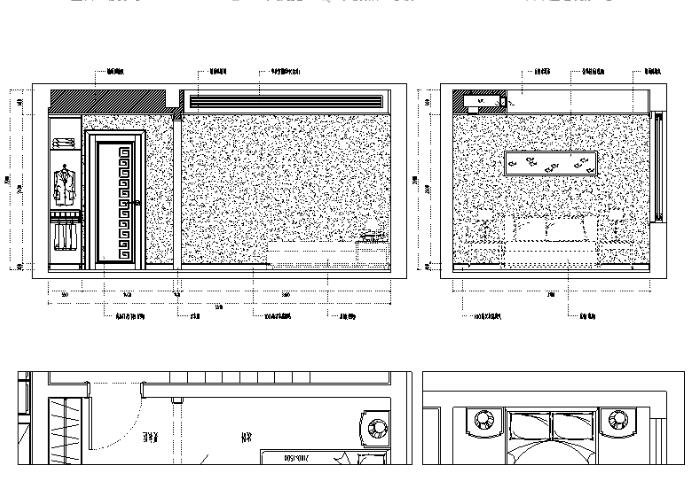 福建虎溪花园商业别墅设计施工图（附效果图）