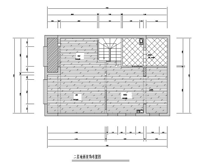 内蒙古法式乡村样板间设计施工图（附效果图）