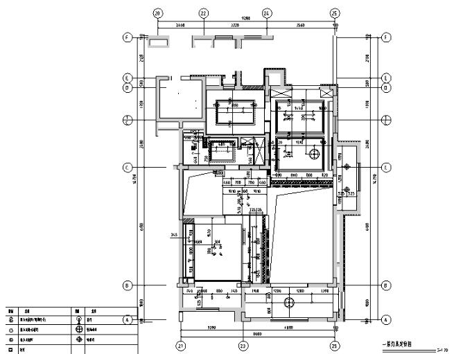 山东建邦原香溪谷上跃户型样板间设计施工图（附效果