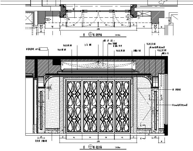 北京邱德光财富公馆设计施工图（附实景照+物料表）