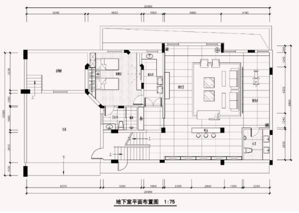 广东林总中式商业别墅住宅效果图及施工图