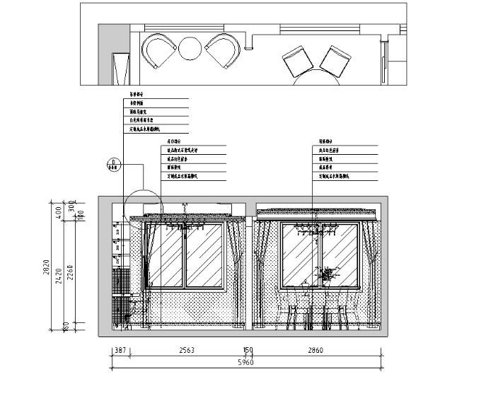 福建欧式美式风格陈先生住宅室内装修施工图（有效果图）