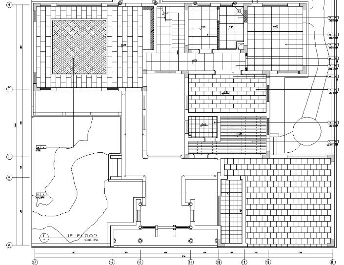 江苏常熟市辛庄二层商业别墅A楼室内设计施工图