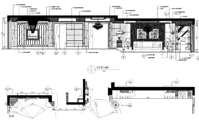 北京星河湾B1a户型施工图及完工照片