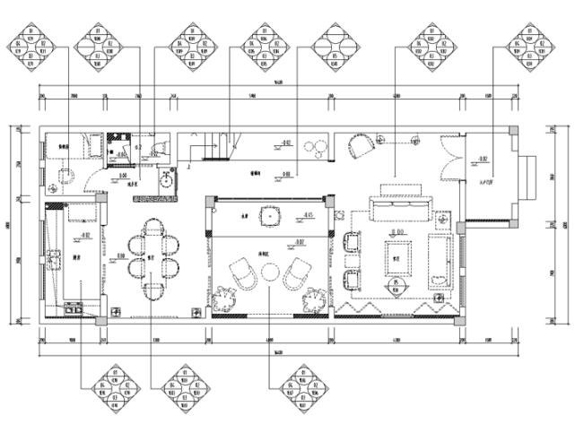 安徽芜湖圣地雅歌M1户型样板房施工图