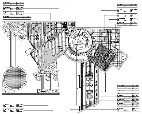 四川麓湖生态城商业别墅C户型样板间设计施工图（附效果图