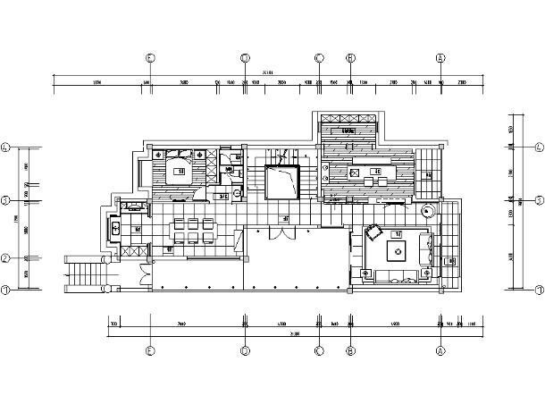 木韵清远|贵谷自然古典园林风样板房设计施工图（附效果图）