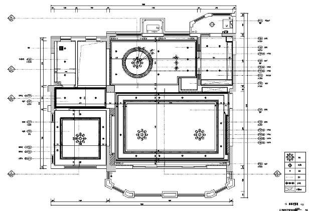 高级灰建筑景观商业别墅设计施工图（附效果图）