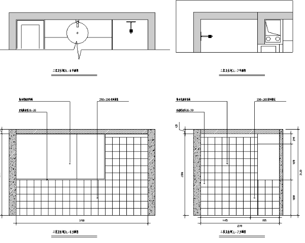 内蒙古波普流行风创意样板间设计施工图（附效果图）