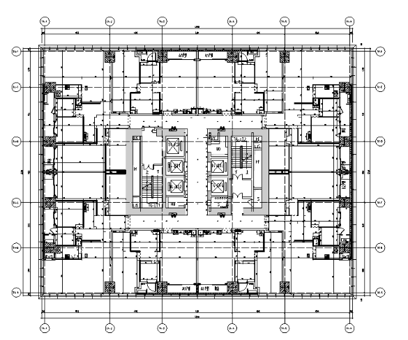 华润公寓样板间A户型设计施工图（附效果图+物料表）