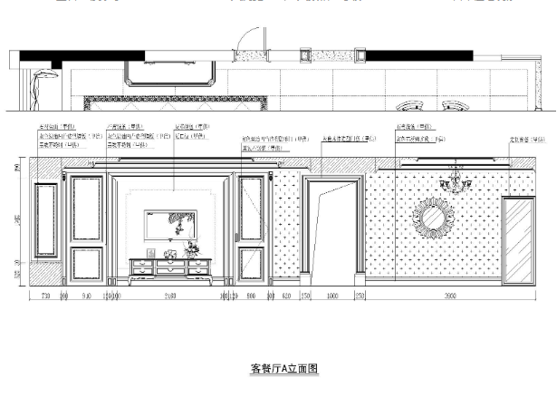 四川中海城南一号样板间施工图+效果图