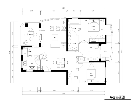 江苏苏州衡泰静逸样板间CAD施工图+实景图