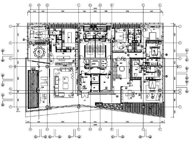 深圳湾1号三居室住宅设计施工图（附效果图）