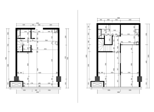 北京万科天地LOFT样板间深化设计CAD全套施工图+方案文本+