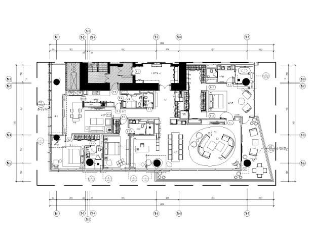 YabuPushelberg深圳湾1号-现代风风格平层豪华四居室样板