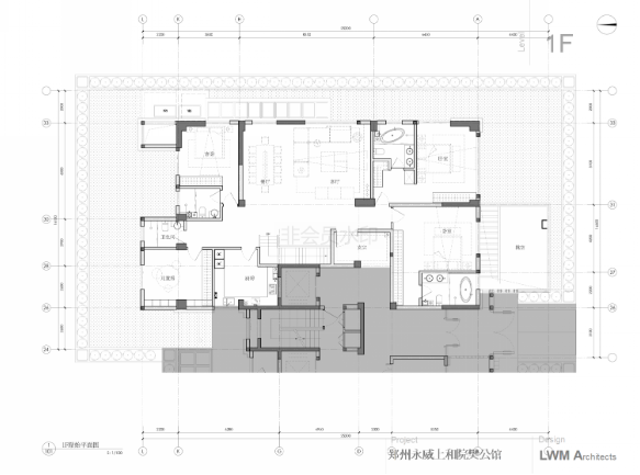 李玮珉-郑州某住宅景观建筑规划项目效果图+方案+施工图