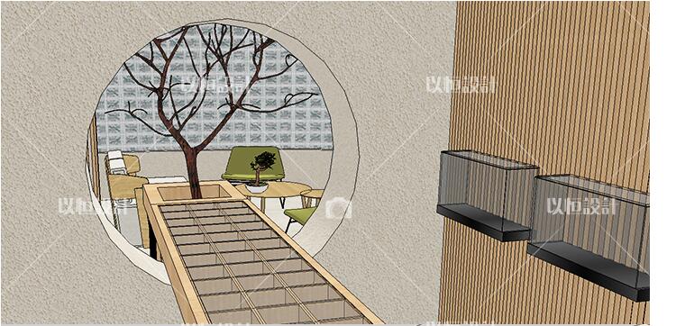 资源素材SU展示场景草图-大师设计素材-室内3d模型组件珠宝展厅