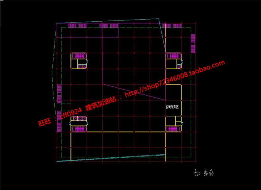 高校图书预读中心展览文物su模型cad图纸