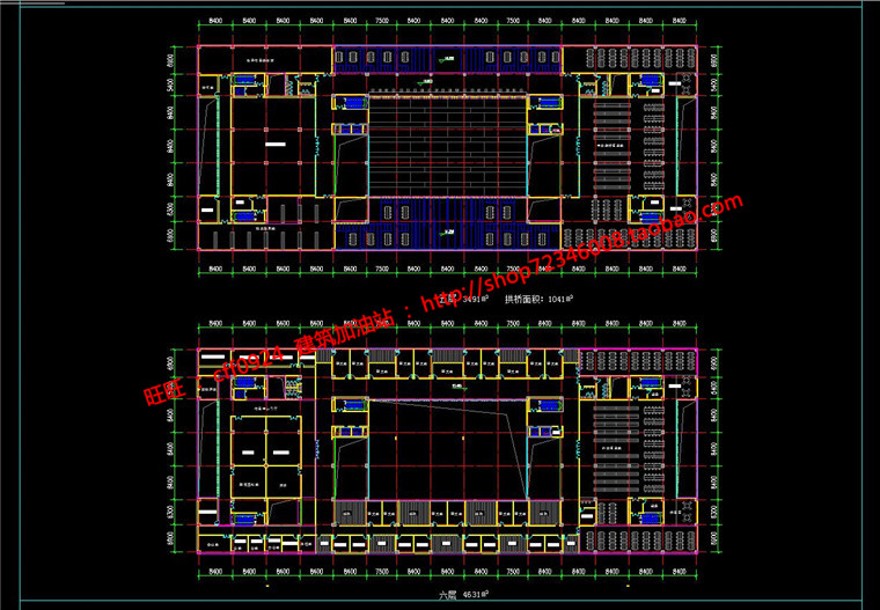 图书馆建筑方案设计现代风风格su模型cad图纸效果图全套