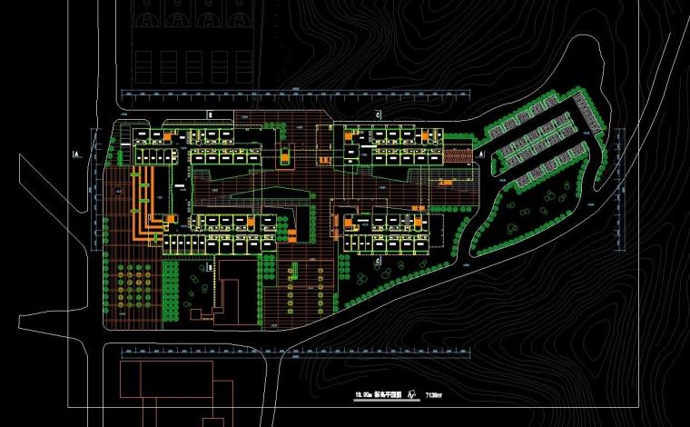 成套-南京工业大学行政楼教学楼图书馆CAD/SU模型