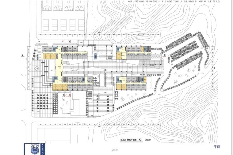 成套-南京工业大学行政楼教学楼图书馆CAD/SU模型