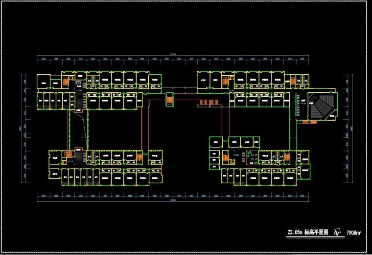 成套-南京工业大学行政楼教学楼图书馆CAD/SU模型