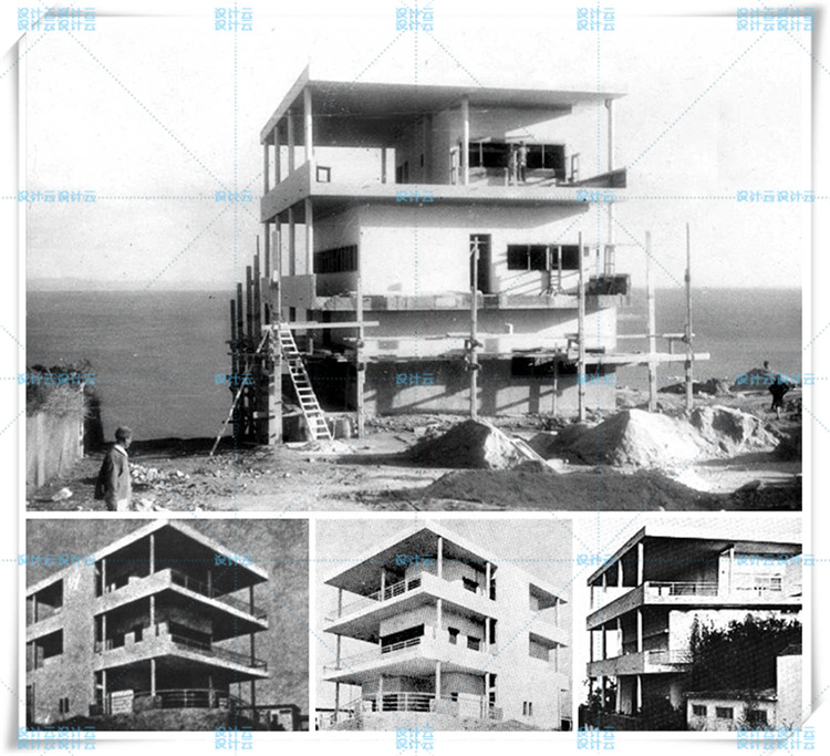 完整迦太基su模型有CAD分析villaBaizeau柯布西耶leCorbusier