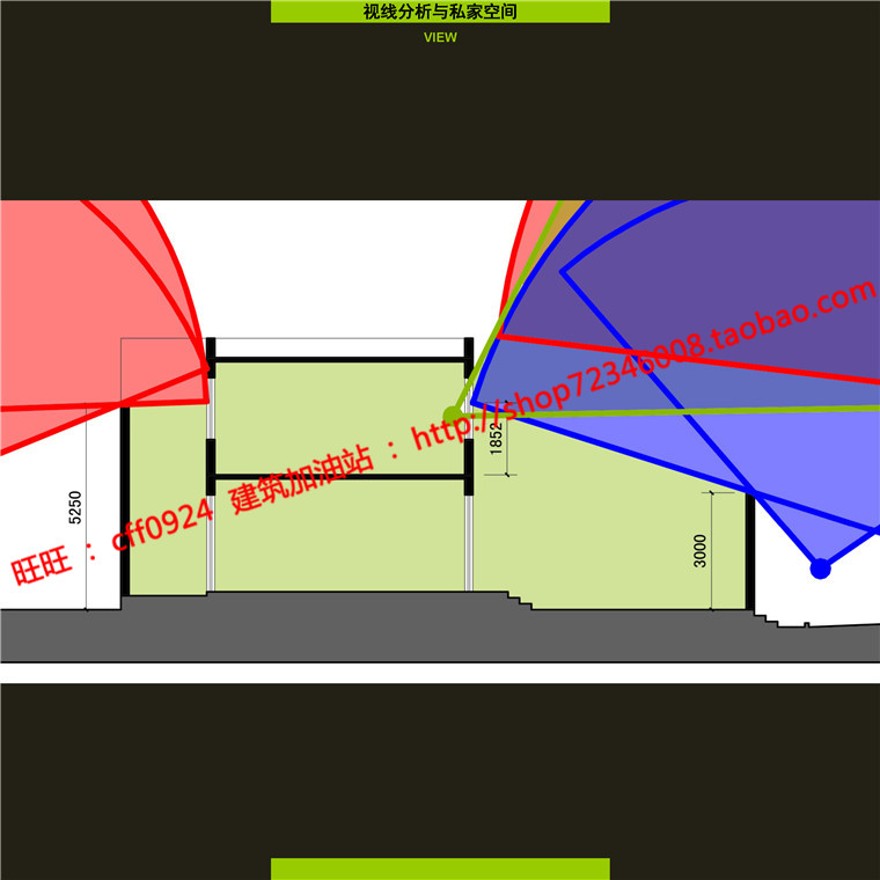 绿地商业别墅群居住建筑古典园林风格建筑su模型+cad图纸+ppt文本