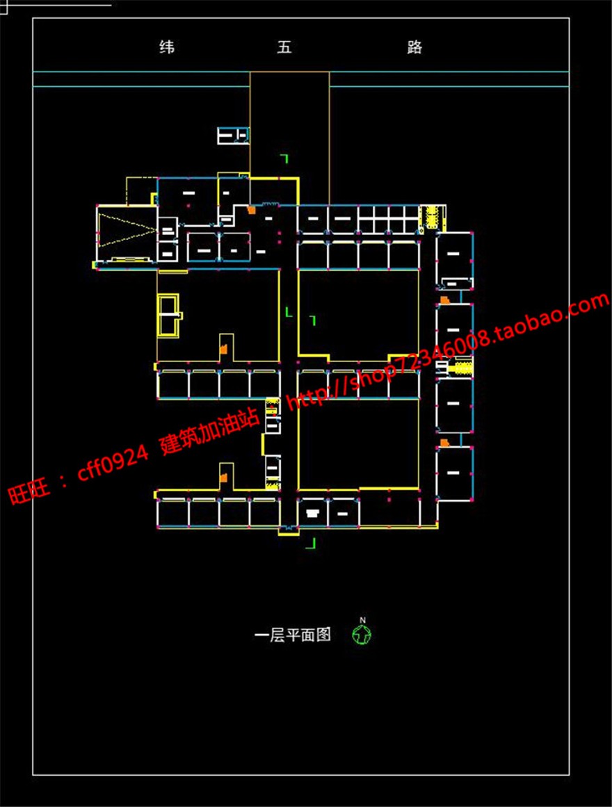 一套幼儿园方案设计cad总图平面图效果图jpg资源参考建筑资源