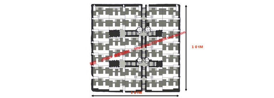 中式商业别墅群小区规划高档建筑cad总图户型su模型ppt文本