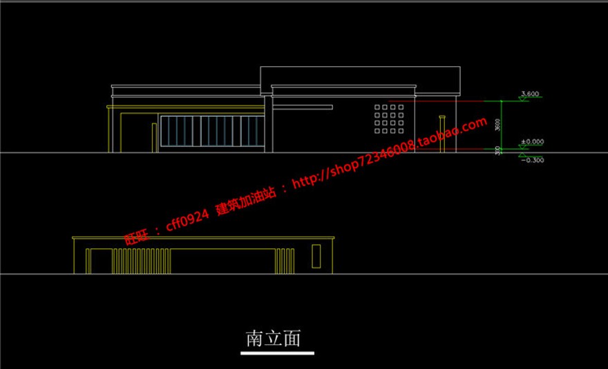 中式售楼处精选推荐建筑方案设计SU模型+CAD图纸+效果图