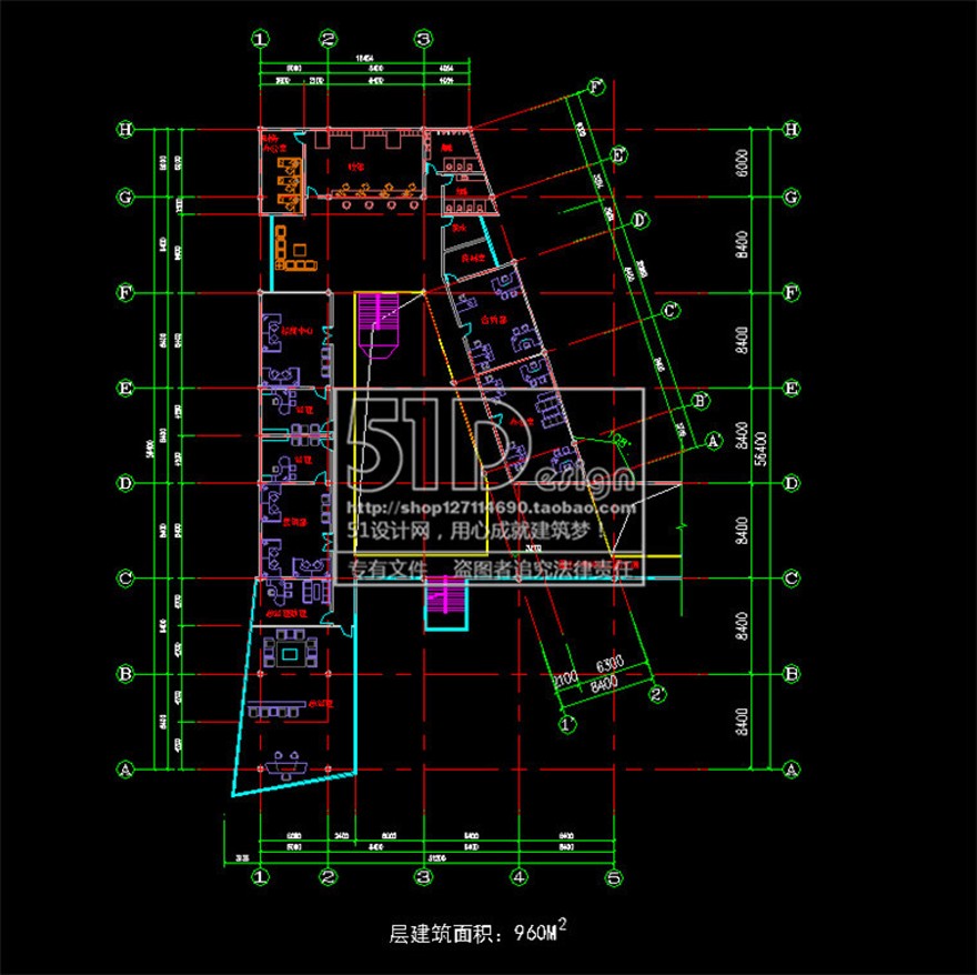 公建售楼处绿地售楼中心建筑设计su模型+cad图纸max效建筑资源