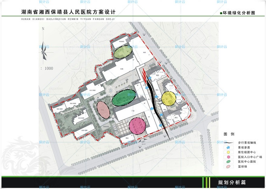 设计资源146综合医院门诊住院部急诊中心有cad施工图文本效果图