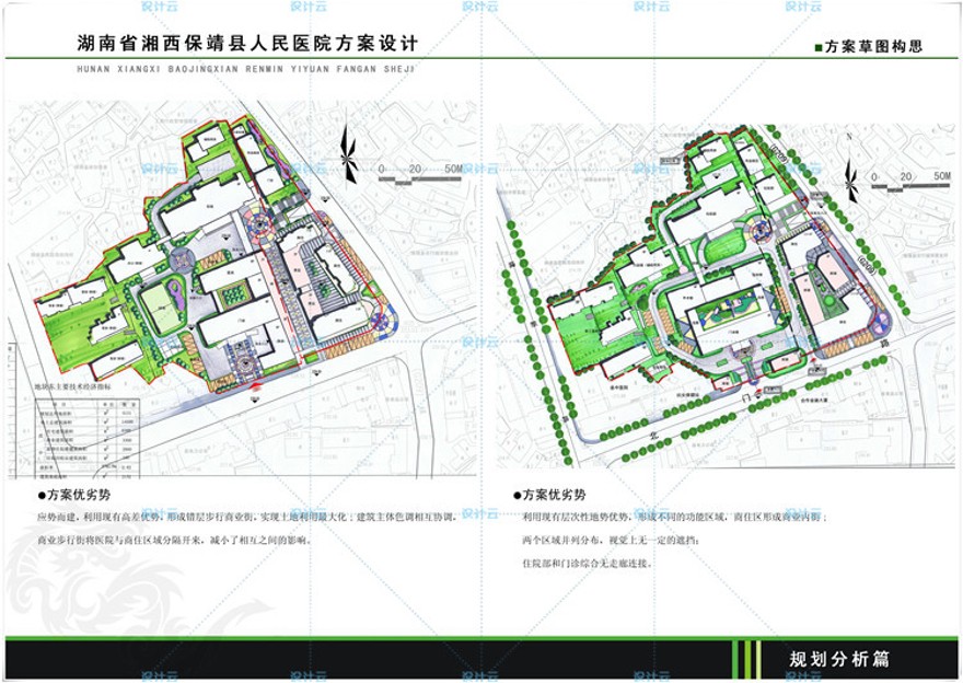 设计资源146综合医院门诊住院部急诊中心有cad施工图文本效果图