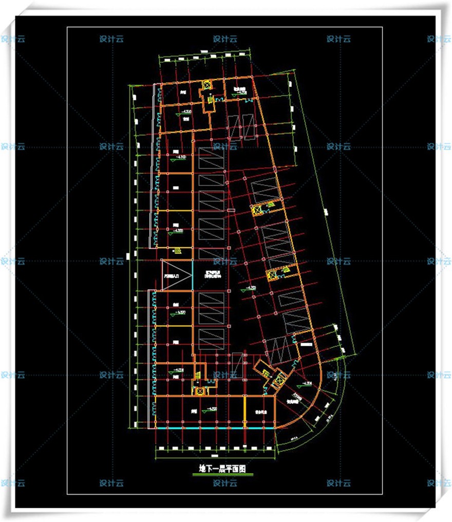 设计资源146综合医院门诊住院部急诊中心有cad施工图文本效果图