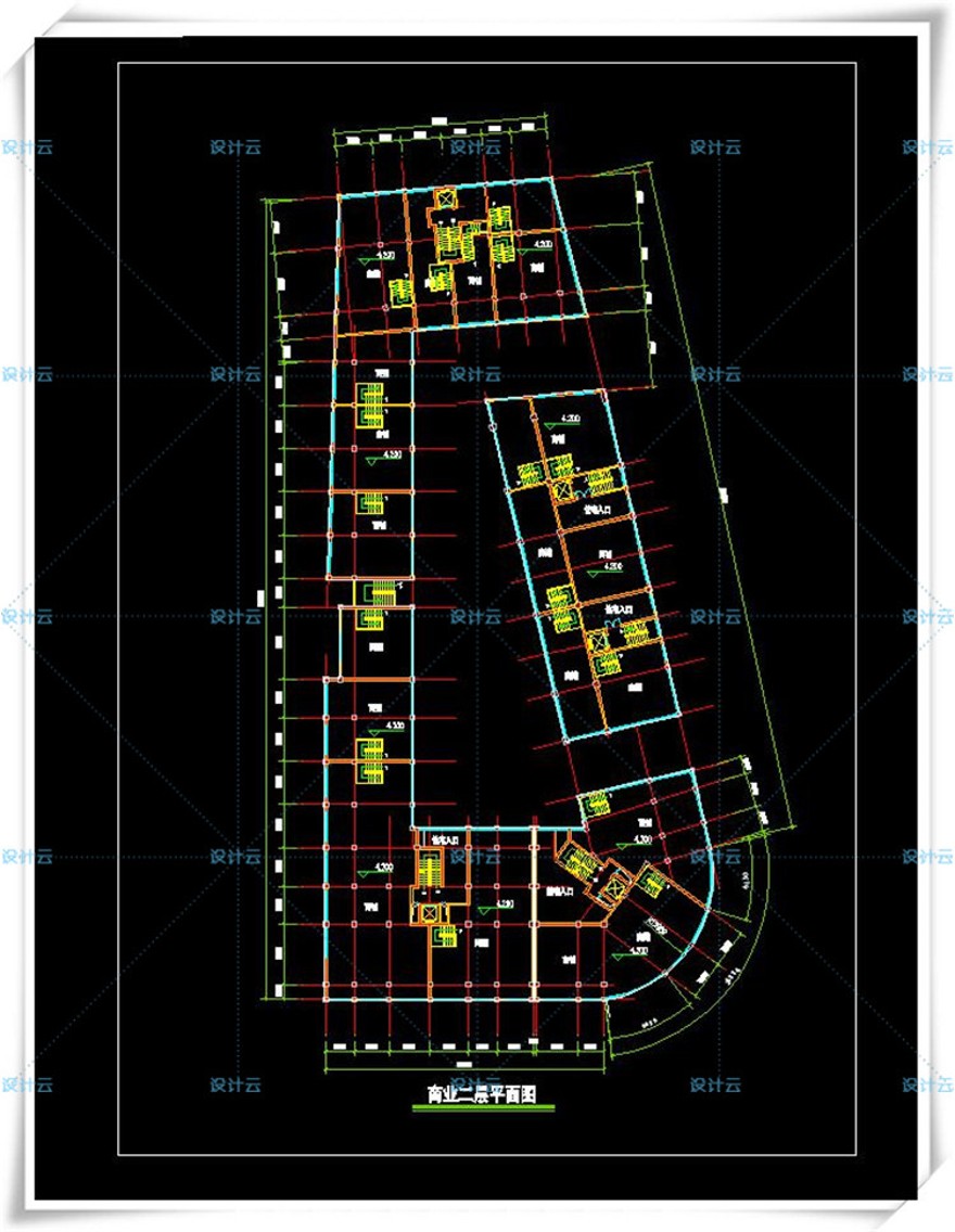 设计资源146综合医院门诊住院部急诊中心有cad施工图文本效果图