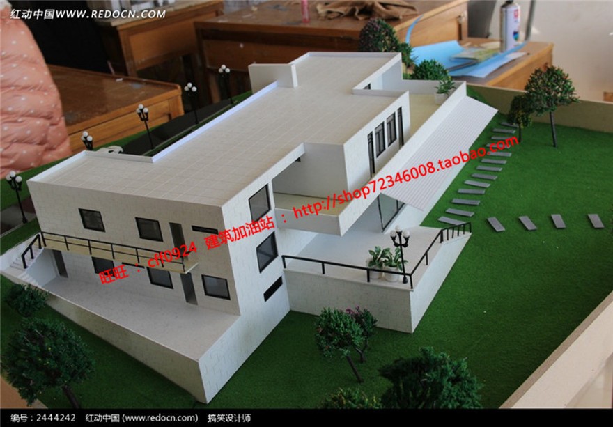 土根哈特商业别墅建筑方案设计su模型cad图纸ppt图片jpg全