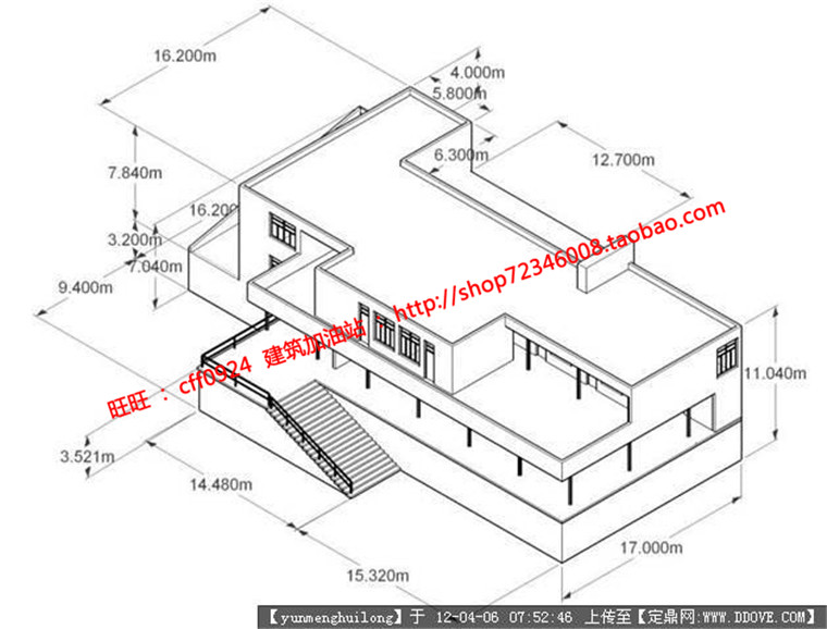 土根哈特商业别墅建筑方案设计su模型cad图纸ppt图片jpg全