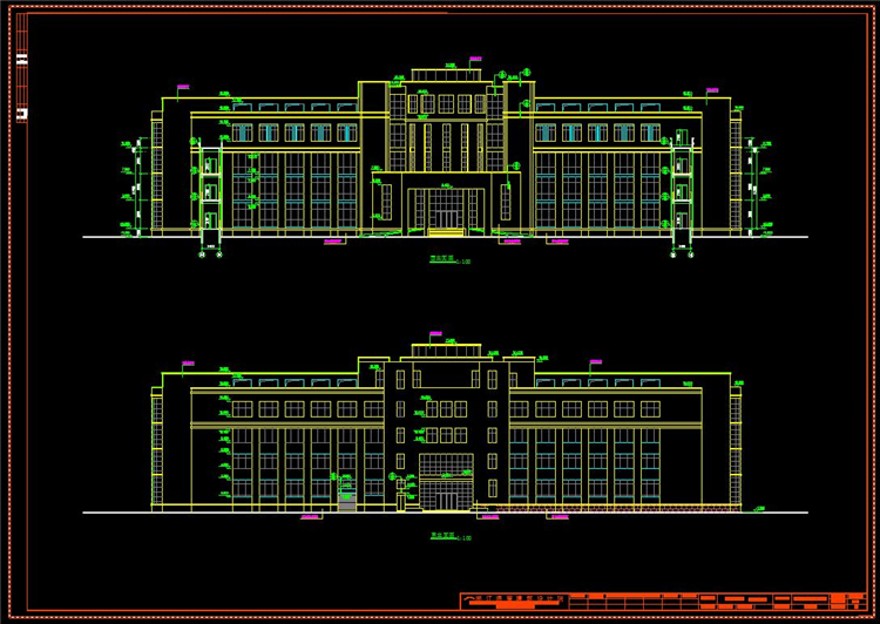 成套-建筑CAD图纸设计院参考方案施工图CAD素材建筑景观规划资料